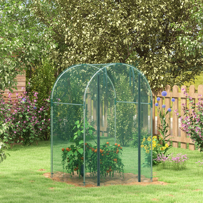 Outsunny 120 x 120cm Mini Polytunnel Greenhouse 