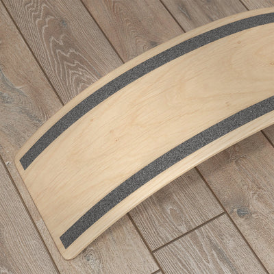 AIYAPLAY Wooden Balance Board for Children 3-8 Years Old, Natural Tone 