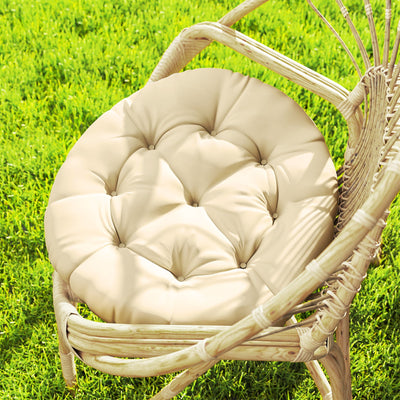 Outsunny Set of Two Φ60cm Outdoor Cushions - Beige 