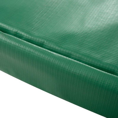 HOMCOM 12FT Replacement Trampoline Pad Thick Foam Safety Φ366cm Spring Cover Bounce Padding - Green 