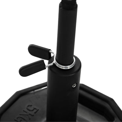 SPORTNOW Cable Machine Pulley System, Lats Pull Down System, with DIY Loading Weight Pin 