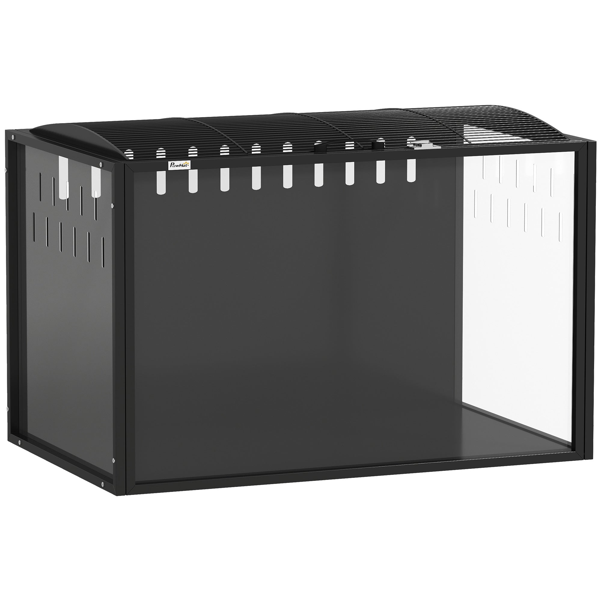 PawHut Hamster Cage Steel Chewproof with Openable Top, Deep Burrow for Dwarf Syrian Hamster, Gerbil, Rats, 81 x 51 x 53 cm 