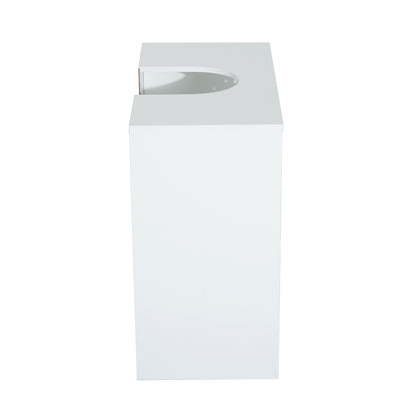 HOMCOM Bathroom Under Sink Storage Cabinet 2 Door Wooden Cupboard Vanity Units 
