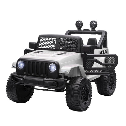 HOMCOM 12V Kids Electric Ride On Car Truck Toy SUV with Remote Control for 3-6 Yrs 