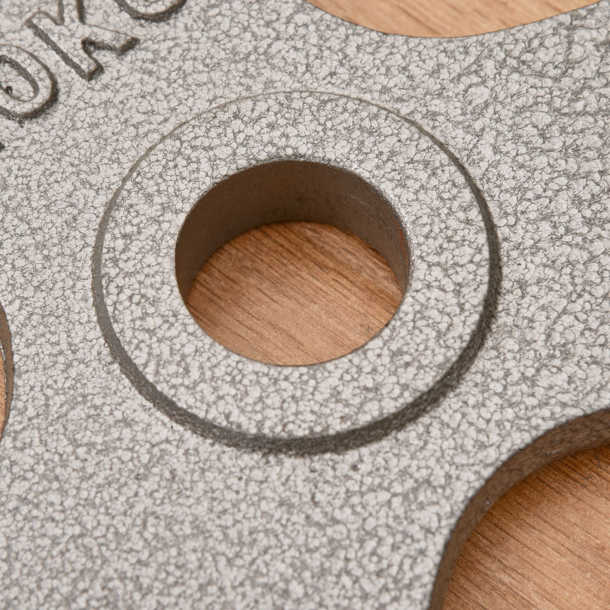 HOMCOM Set of 6 Cast Iron Olympic Weight for 2"/5cm Hole Dumbbell Handle Bar 35kg Dumbbell Plates Barbell Weight 2 x 5kg, 2 x 2.5kg, 2 x 10kg 