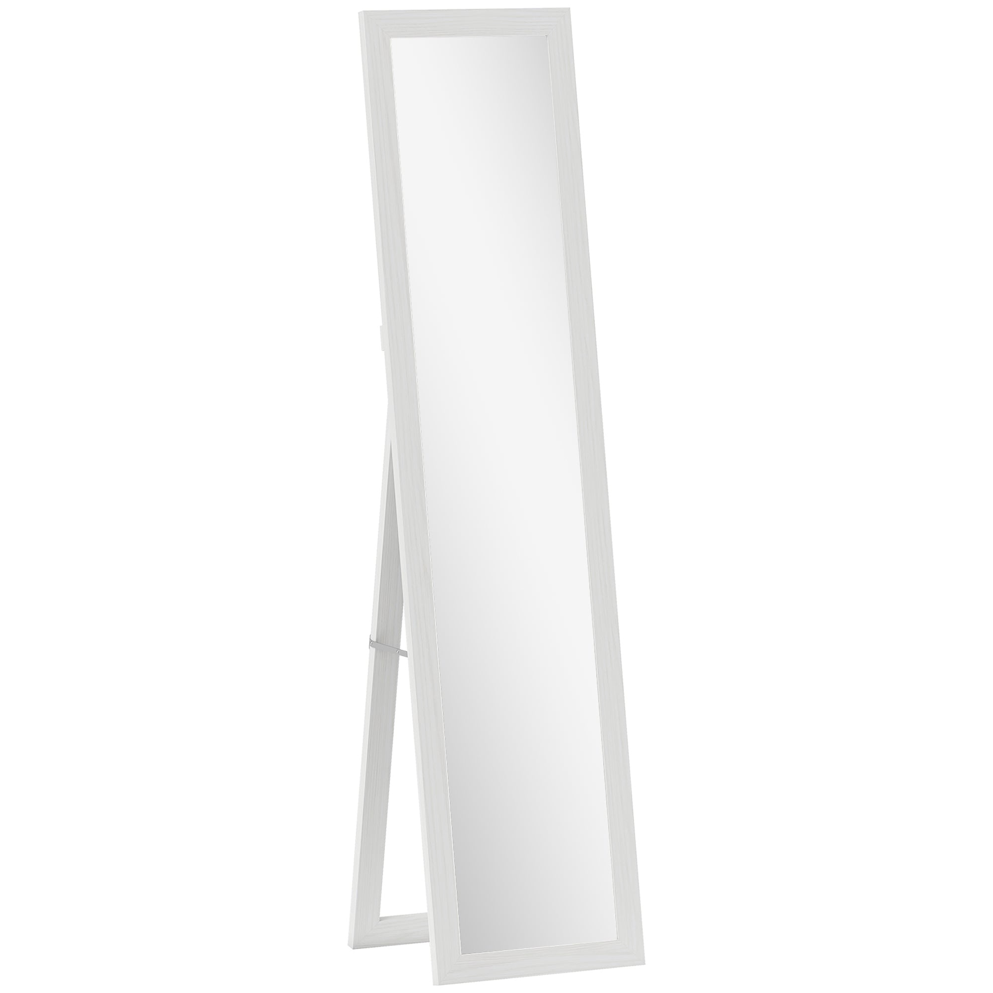 HOMCOM 37 x 157 cm Full Length Mirror - White 