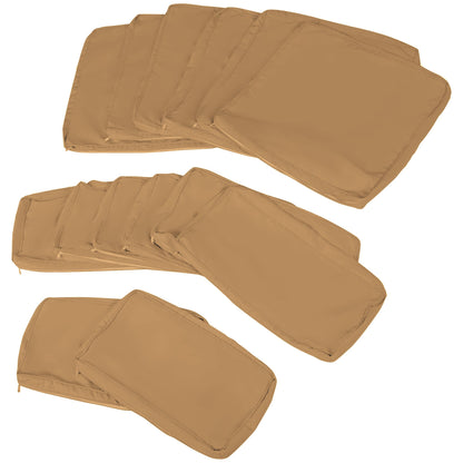Outsunny 14 Pcs Outdoor Cushion Set - Beige 