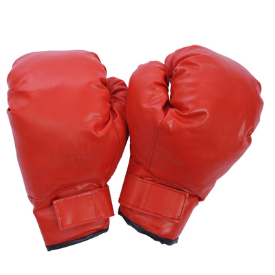 HOMCOM Training Boxing Punch Ball Set 125-145H x Φ43cm with Gloves Air Pump, 4-Position Adjustable Height Freestanding Boxing Speed Ball for Teenagers Exercise Training 