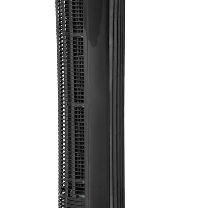 HOMCOM Tower Fan for Bedroom Cooling, 30 Inch Electric 70° Oscillating Fan with 3 Speed Settings, Standing Floor Fan for Home Office Indoor, Black 