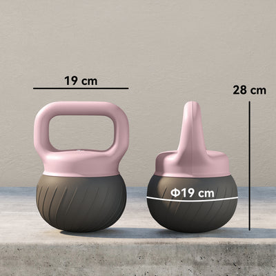SPORTNOW Soft Kettlebell, 12kg Kettle Bell with Anti-Slip Grip for Home Gym Weight Lifting and Strength Training 