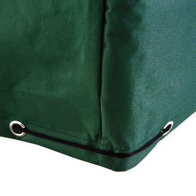 Outsunny 600D Oxford Patio Set Cover Outdoor Garden Rattan Furniture Protection Cover Protector Waterproof Anti-UV, Green, 245 x 165 x 55cm 