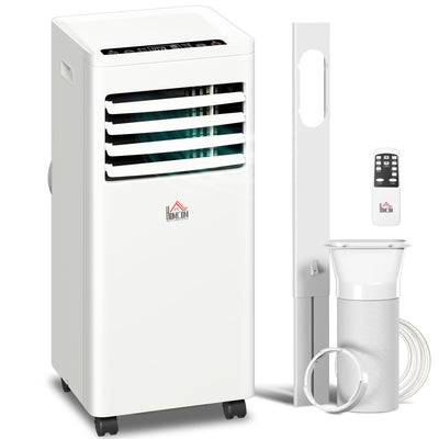 HOMCOM Portable Air Conditioner 9000 BTU, Air Conditioning Unit with Digital Display for Room up to 28㎡ 
