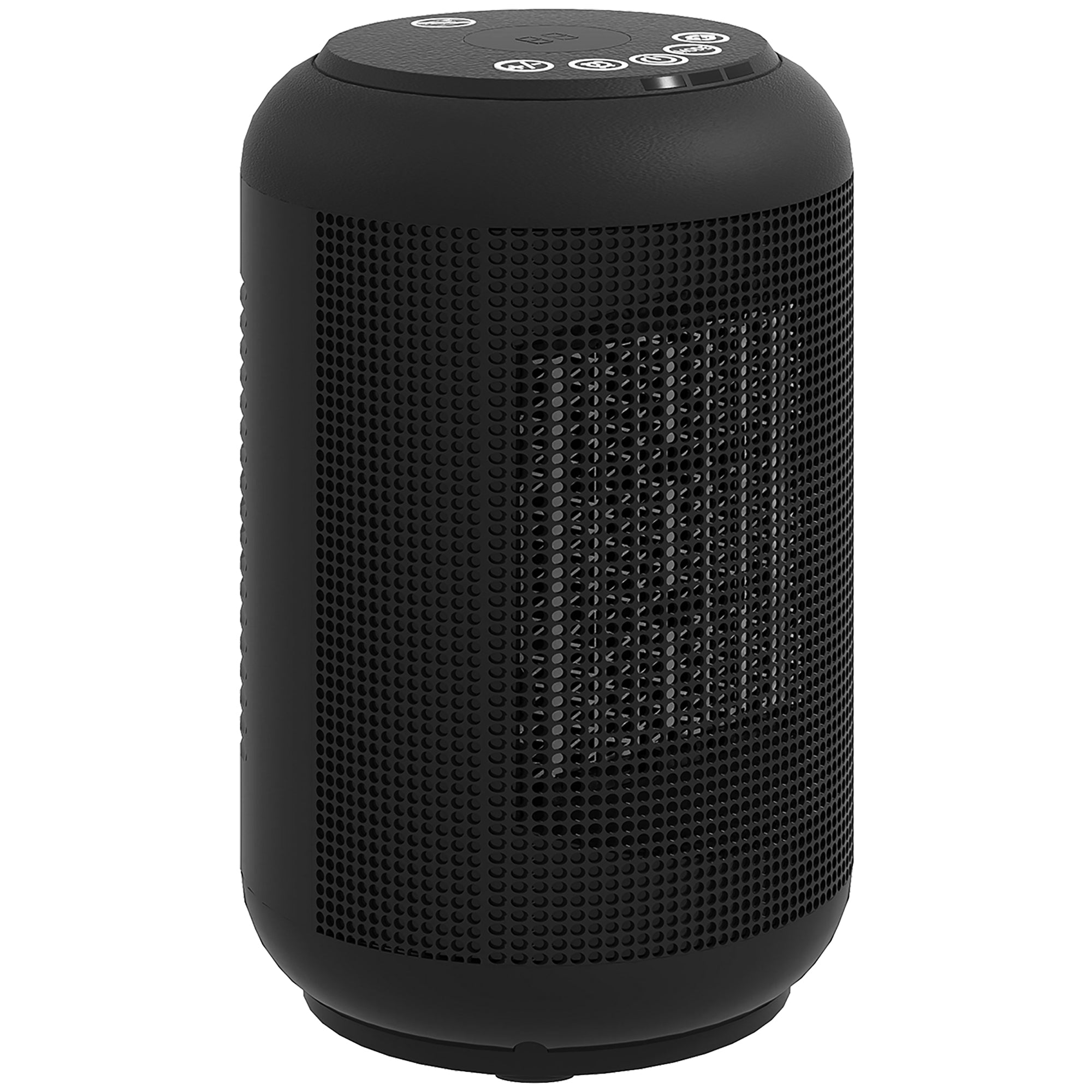 HOMCOM 1500W Ceramic Electric Heater with Fan, Timer, Oscillation - Black 