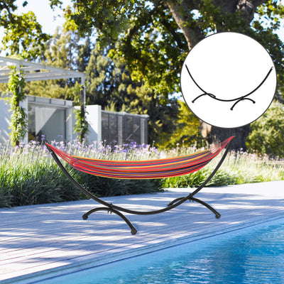 Outsunny 3(m) Universal Hammock Stand Metal Frame Garden Camping Picnic Outdoor Patio Replacement – Stand Only 