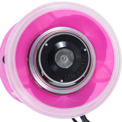 HOMCOM Candy Floss Machine Electric Cotton Candy Maker Gadgetry 450W (Pink) 