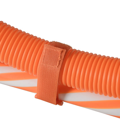 PawHut Dog Agility Equipment Pet Training Set with Adjustable Height Jump Ring Hurdle Whistle Weave Poles Square Pause Box Carry Bag 