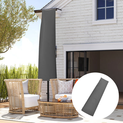 Outsunny Parasol Umbrella Cover - Grey 