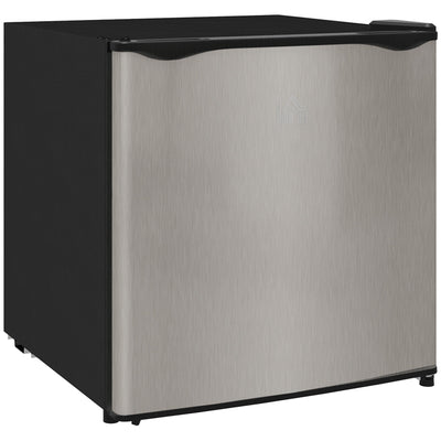 HOMCOM 35L Mini Freezer, -24℃ to -14℃ Temperature - Silver Tone 