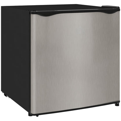 HOMCOM 35L Mini Freezer, -24℃ to -14℃ Temperature - Silver Tone 