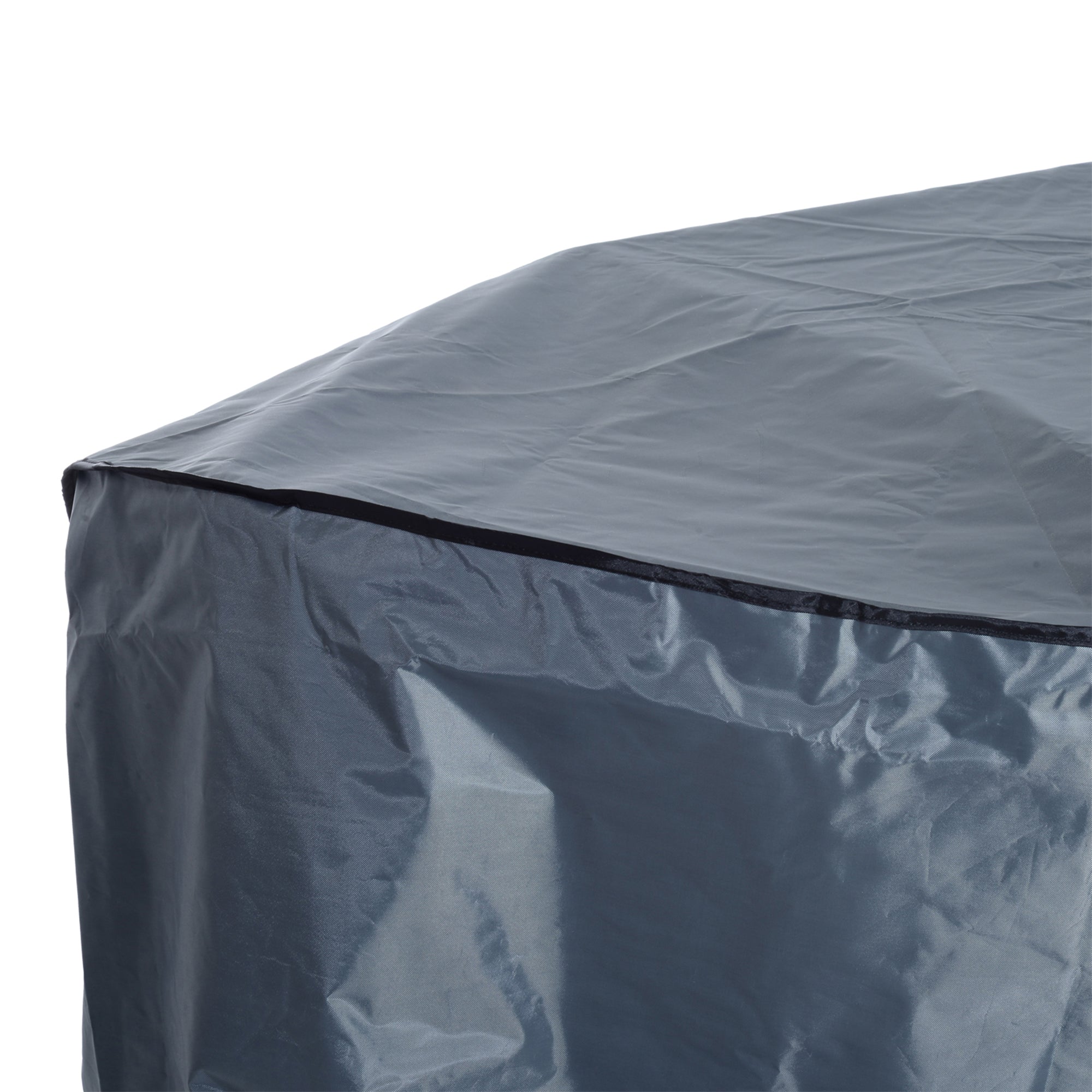 Outsunny Garden Furniture Cover, Waterproof Windproof 420D Heavy Duty Oxford Fabric    Rattan Furniture Cover, Rectangular Outdoor Table Chair Set Cover, 235 x 135 x 94cm 