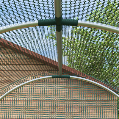 Outsunny 240 x 120cm Mini Polytunnel Greenhouse 