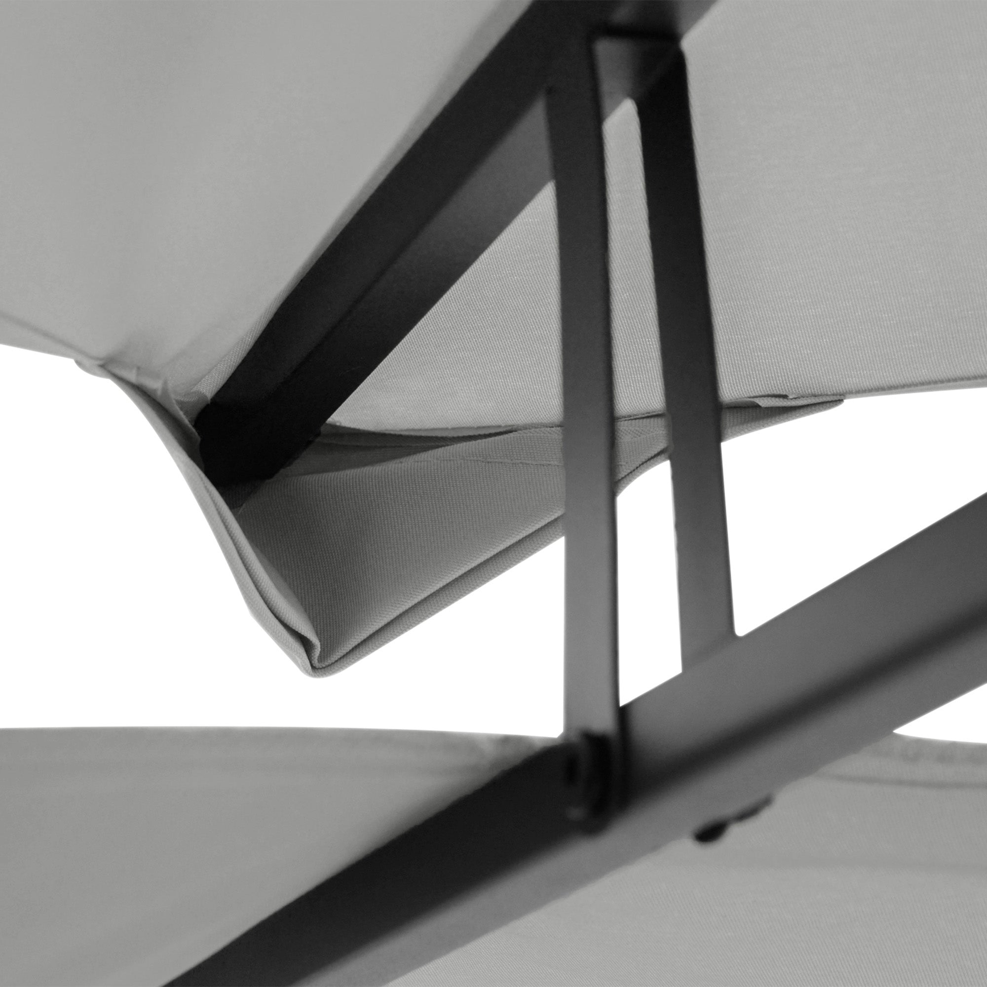 Outsunny Gazebo Roof Replacement, for 3 x 4m Frames - Light Grey 