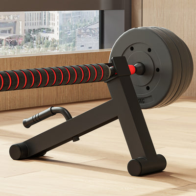 SPORTNOW Deadlift Barbell Jack with Non-Slip Handle, for Weight Training - Black 