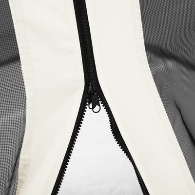 Outsunny 302 x 207cm Universal Replacement Mesh Sidewall Netting for Gazebos and Canopy Tents, (Sidewall Only) White 