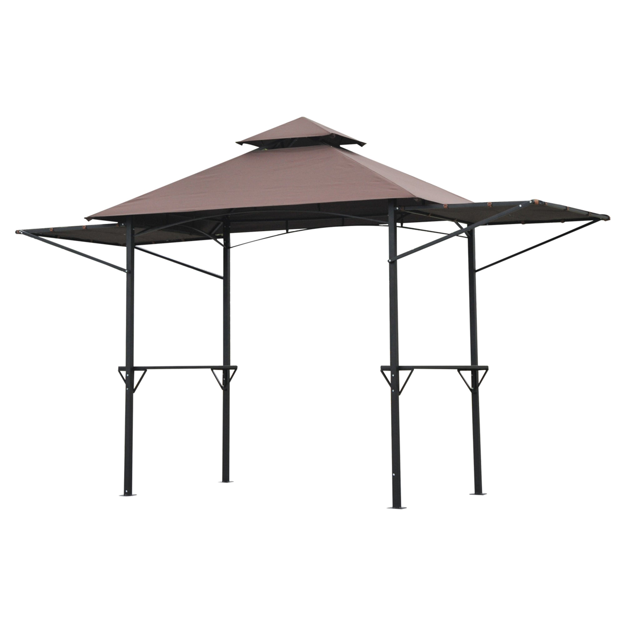 Outsunny 2.5 x 1.5m BBQ Tent Camping Picnic Gazebo Marquee Shelter Portable Waterproof 
