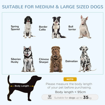 PawHut 43" Heavy Duty Dog Crate, Foldable Dog Cage, with Openable Top, Locks, Removable Tray, Wheels - Black 