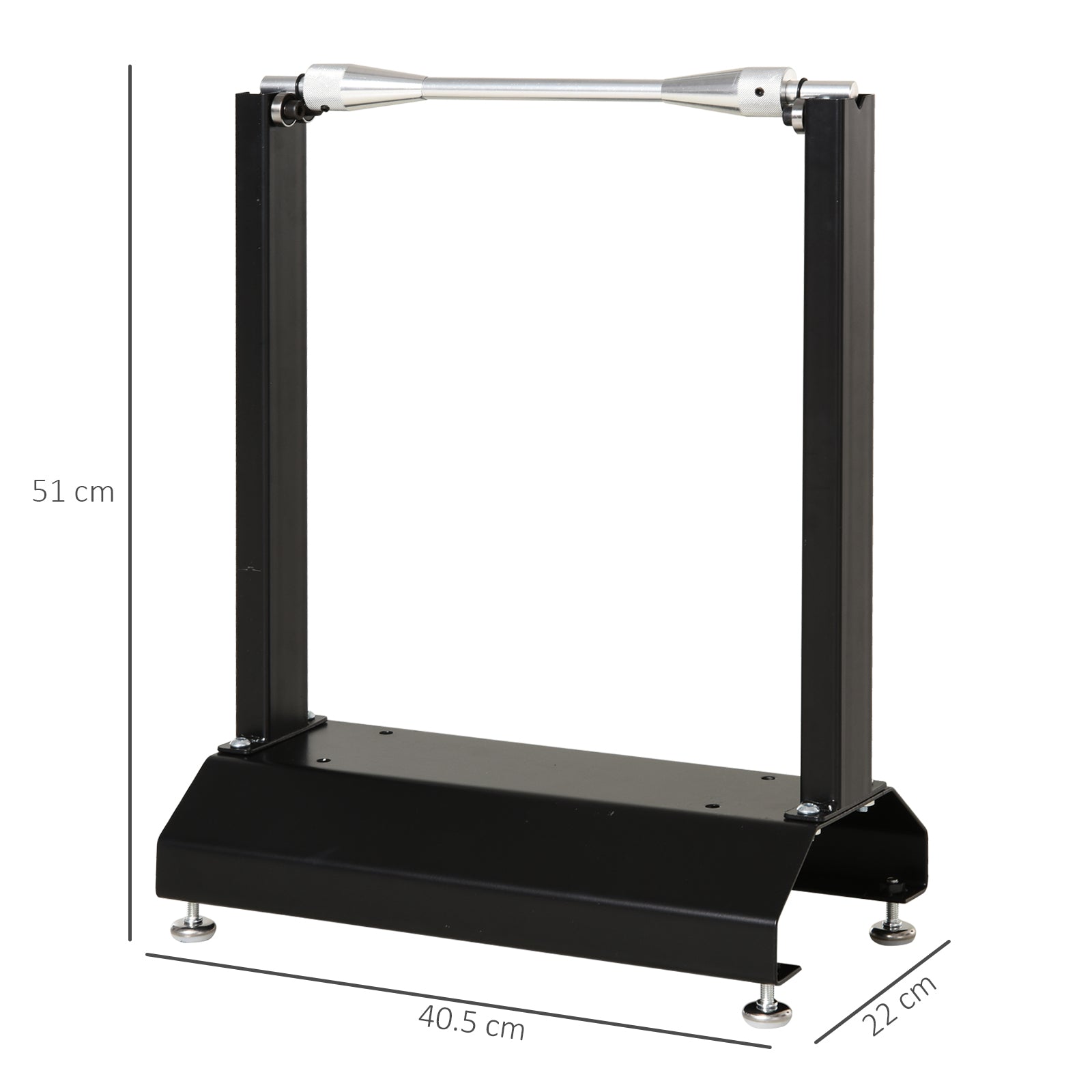 DURHAND Motorcycle Bicycle Wheel Lifting Balance Stand, Motorbike Portable Stand, Rotating Adjustment Wheel 