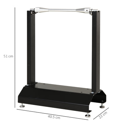 DURHAND Motorcycle Bicycle Wheel Lifting Balance Stand, Motorbike Portable Stand, Rotating Adjustment Wheel 