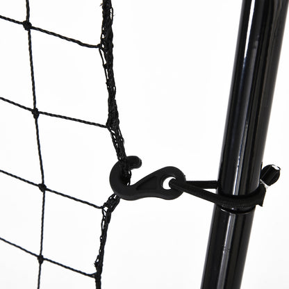 HOMCOM Rebounder Net Playback Game Spot Target Ball Rebounders Training Equipment Play Teaching 