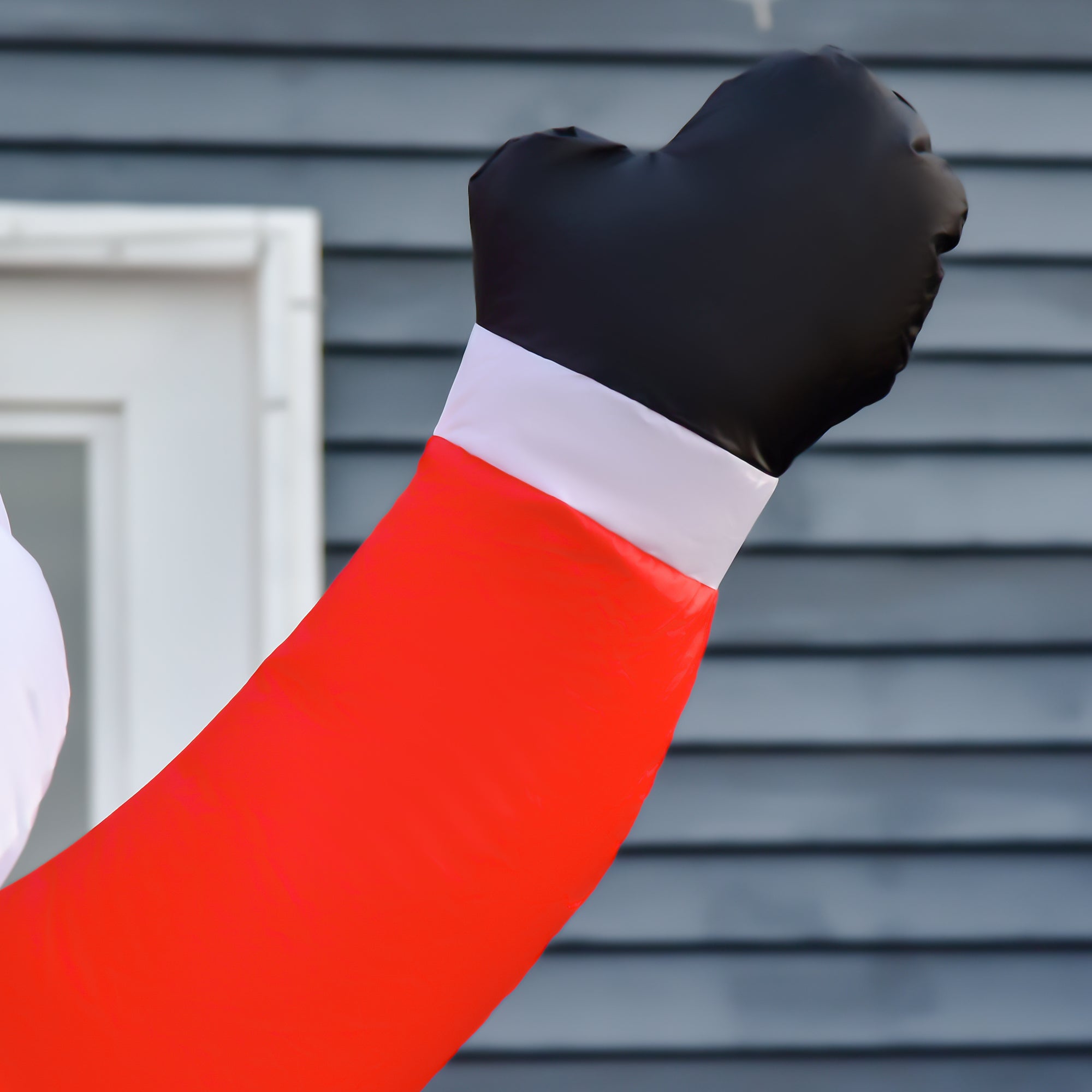HOMCOM 8ft Inflatable Christmas Santa Claus Xmas Decoration with LED Holiday Air Blown Yard Outdoor Décor 