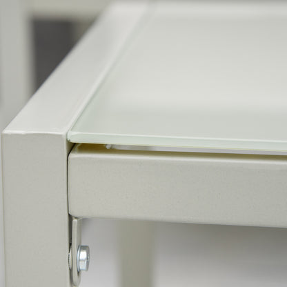 Outsunny 4 Pieces Rattan Garden Furniture Set - Grey