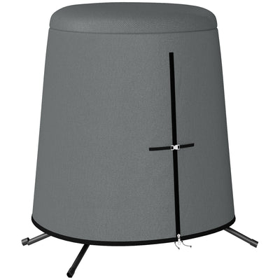 Outsunny 196 x 230 cm Hanging Egg Chair Protective Cover - Grey 