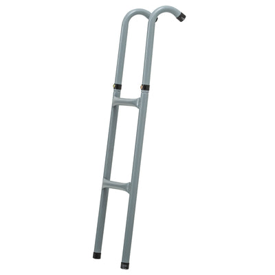 HOMCOM 6-10ft Trampoline Ladder Galvanized w/ Non-slip Mat 