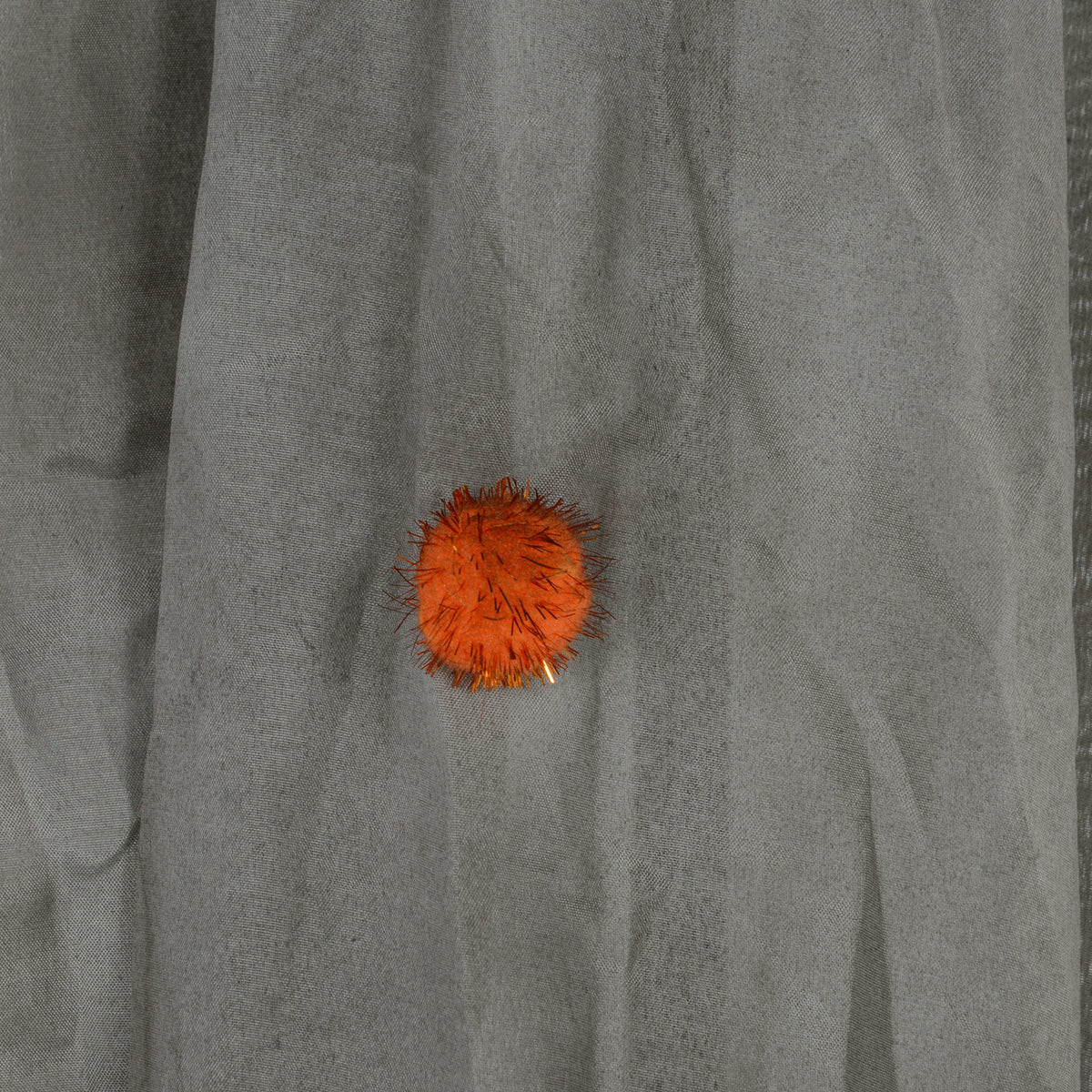 HOMCOM 6' Orange Clown Halloween Animatronic, with Glowing Eyes 