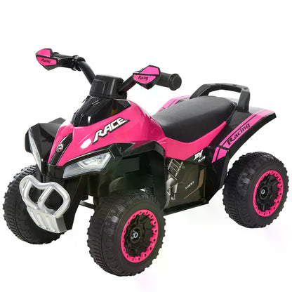 HOMCOM Ride on Toy for Kids 4 Wheel Foot-to-Floor Sliding Walking Car Toy Motorcycle Baby Walker Toddler Toys for for 18-36 Months Boys and Girls 