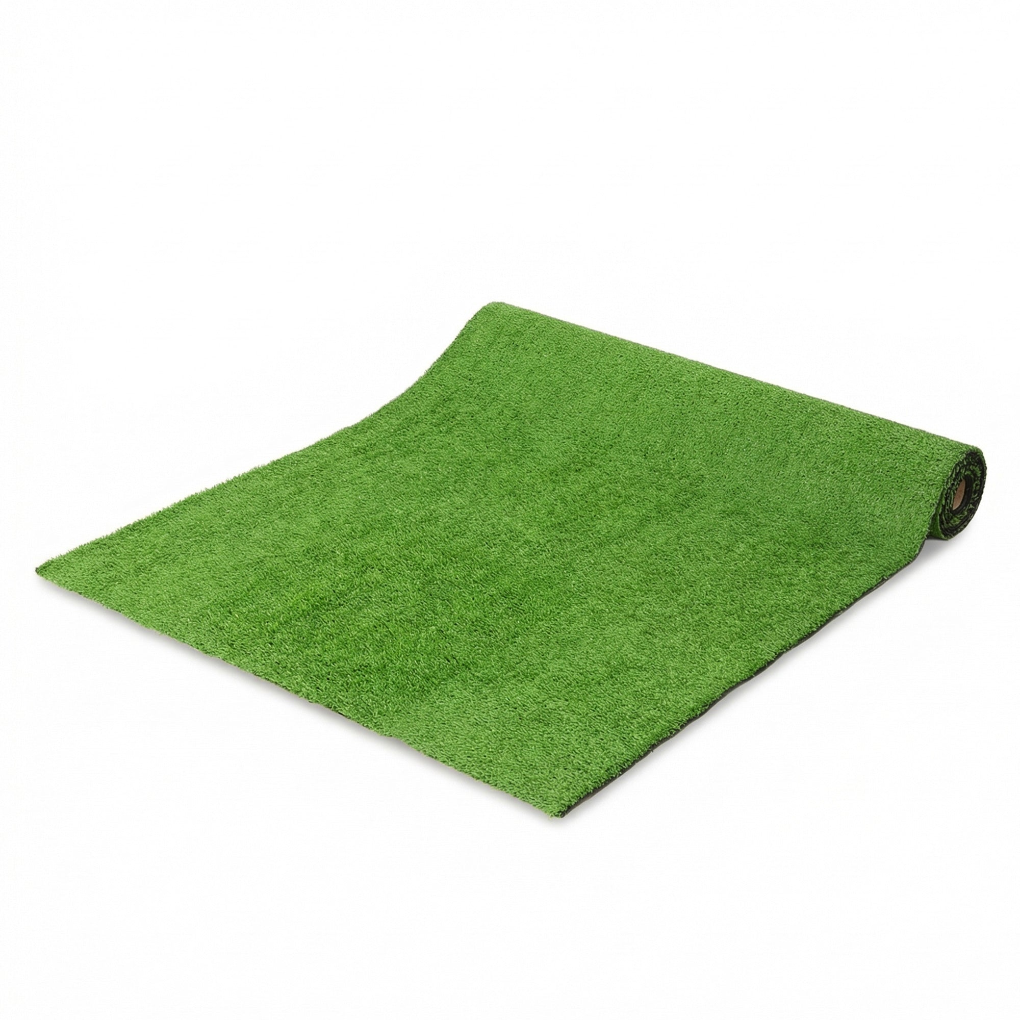 Outsunny Artificial Grass Turf Low Maintenance Realistic Lawn Pet Turf with Drain Holes for Garden 1m x 4m Green 