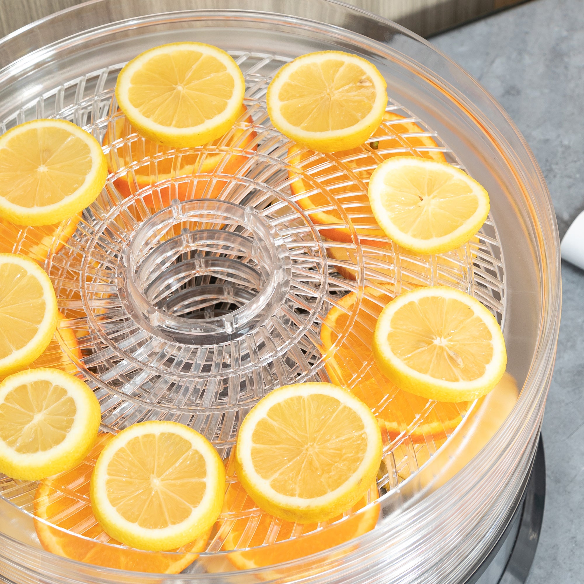 HOMCOM 40-70\'e2\'84\'83 Five-Tray Food Dehydrator