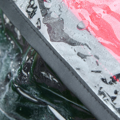 PawHut Rain Cover for Dog Pram Stroller, with Front and Rear Entry 