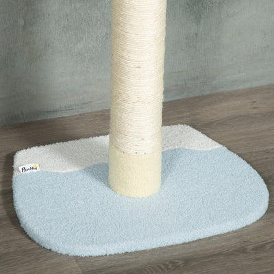 PawHut 260cm Adjustable Floor-To-Ceiling Cat Tree w/ Anti-Tipping Kit, Toy Ball 