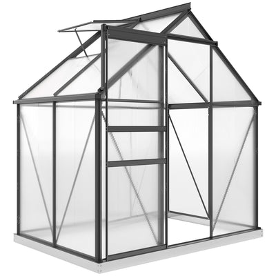 Outsunny 192.5 x 131cm Walk-In Polycarbonate Greenhouse 