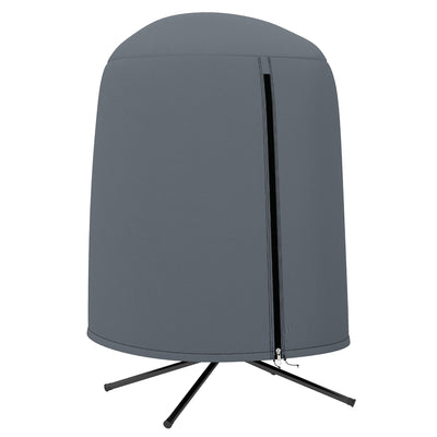 Outsunny 190 x \'ce\'a6128cm Hanging Egg Chair Furniture Cover - Grey 