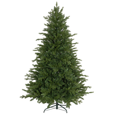 HOMCOM 6ft Bare Artificial Christmas Tree, with 1821 Tips - Green 
