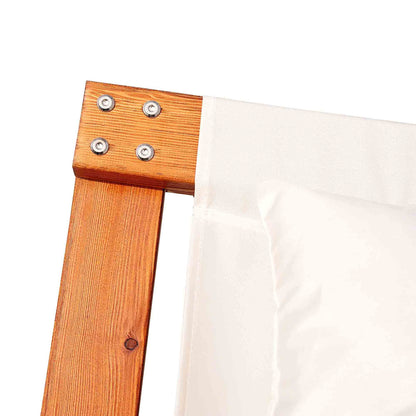 Outsunny Garden Day Rocking Bed Sun Lounger Patio Furniture Hammock With Pillows Wood 