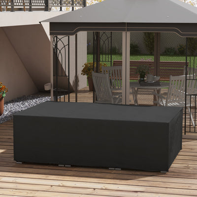 Outsunny 155 x 222cm Waterproof Furniture Cover - Black 