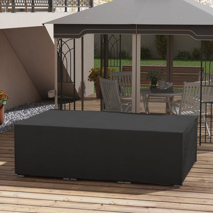 Outsunny 155 x 222cm Waterproof Furniture Cover - Black 