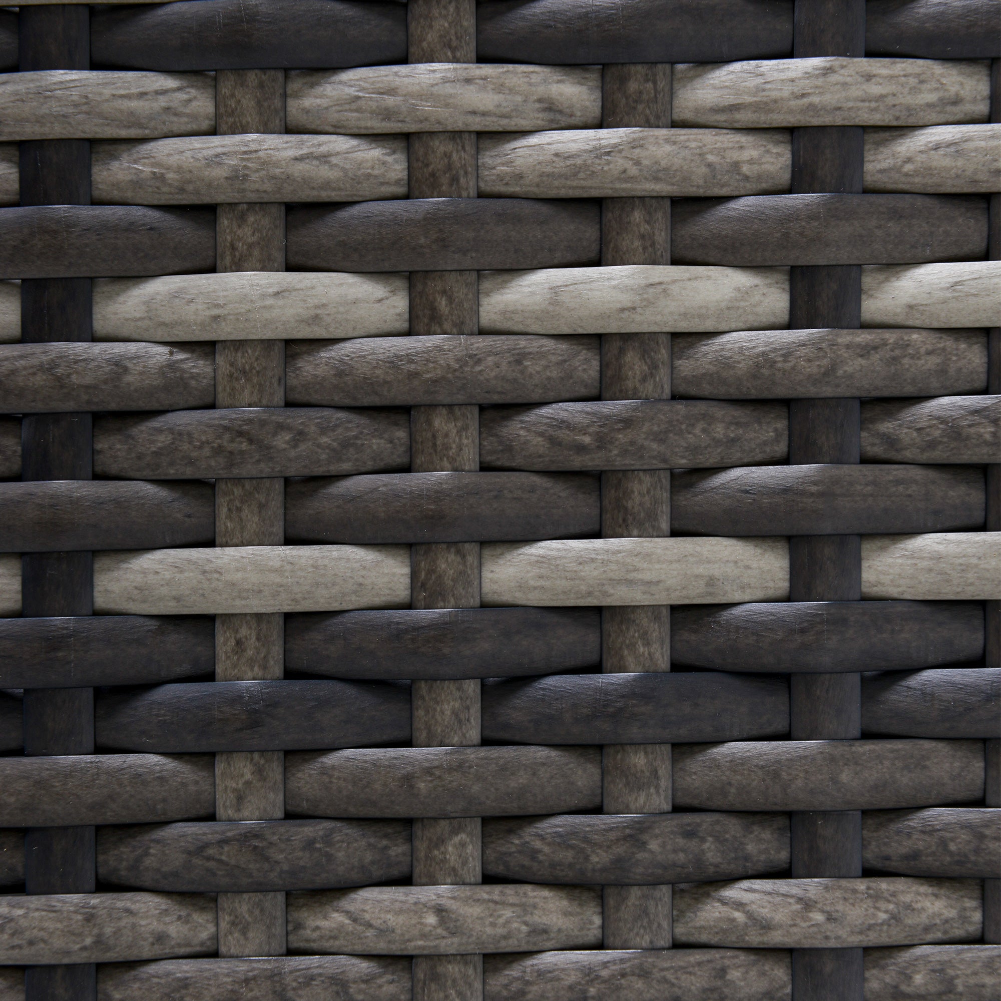 Outsunny 7 Pieces Outdoor PE Rattan Corner Sofa Set, Patio Wicker Conversation Chaise Lounge Furniture w/ Tempered Glass Table-top & Soft Padded Cushion for Garden, Backyard, Lawn, Dark Grey